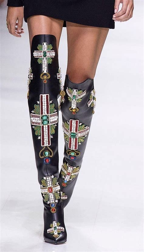 versace embellished boots|boots Versace woman.